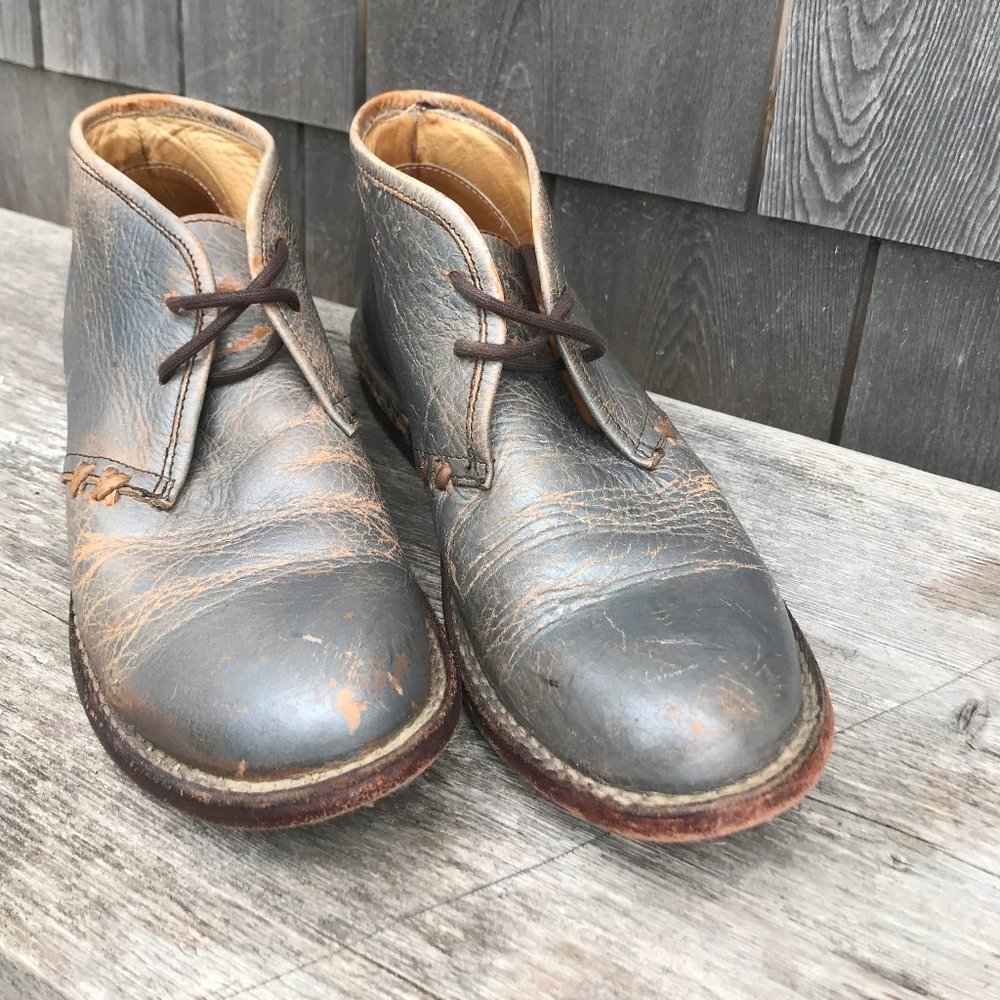 Bed Stu Cobbler Series Lace Up ankle booties